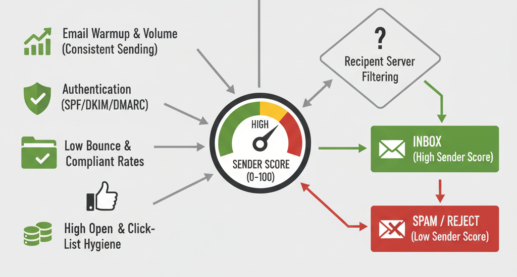 My Sender Score is Low: How to Fix a Bad Reputation and Improve Email Deliverability Fast