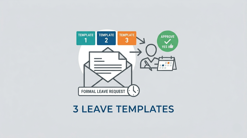 Formal email to boss for leave: 3 templates for high-stress work environments